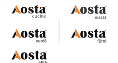 Desktop Screenshot of aosta.in